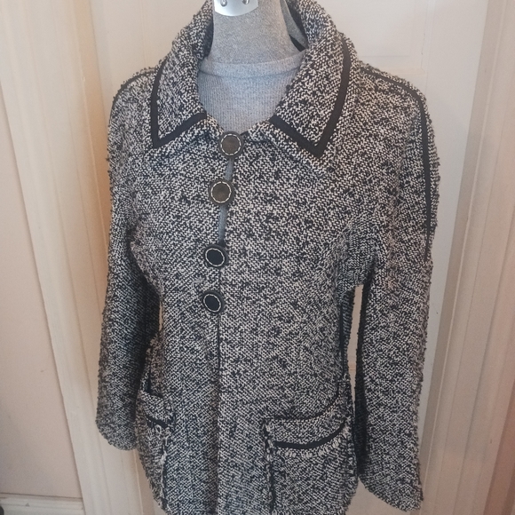 Tweed Fitted Jacket - Picture 1 of 5